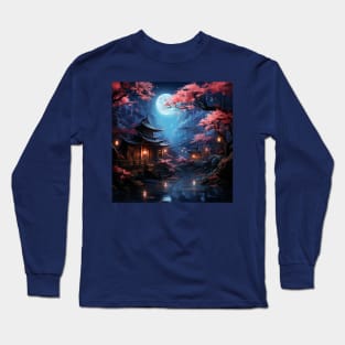 Japanese Garden #4 Long Sleeve T-Shirt